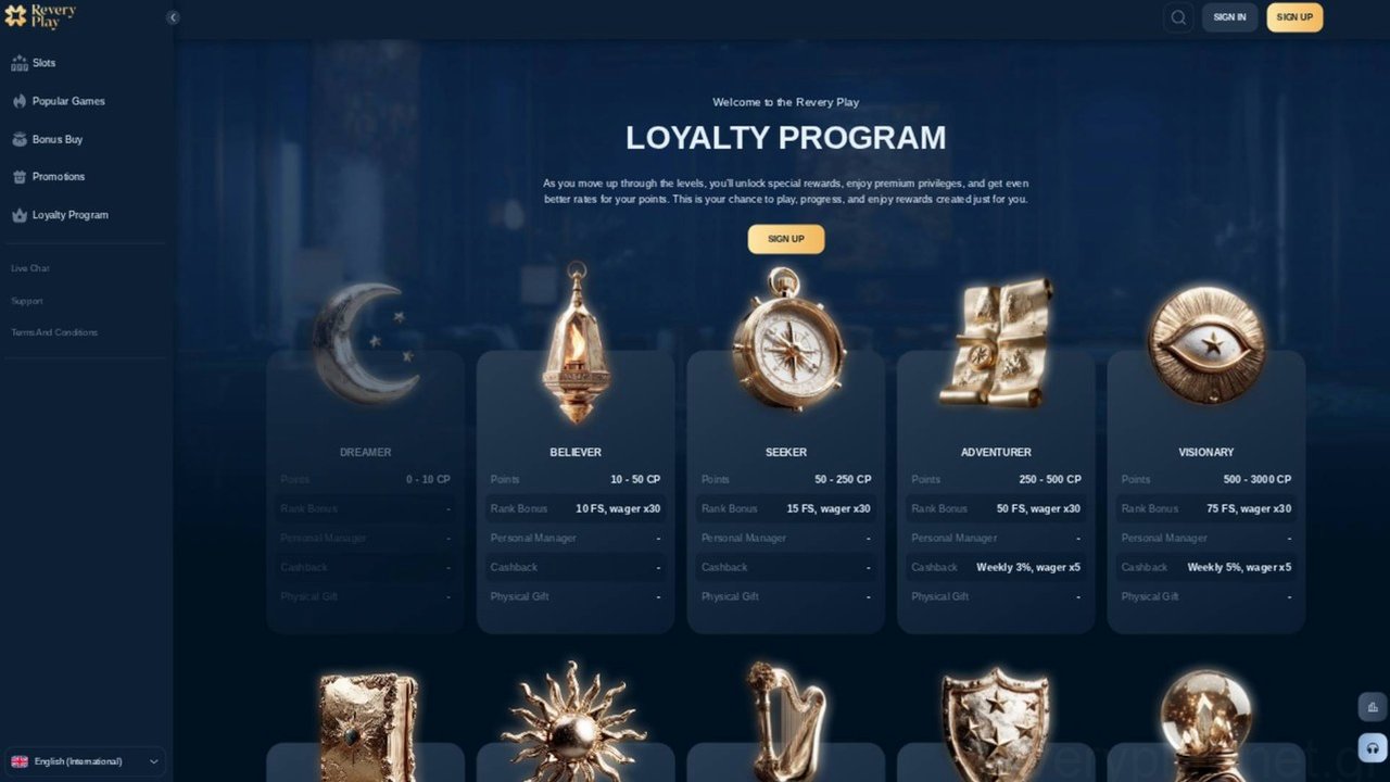 Reveryplay Casino Casino